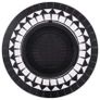Mosaic Fire Pit Black and White 68cm Ceramic Image 5