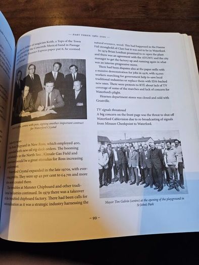 Waterford Memoirs.  150 Years With The Munster Express. Edited By Kieran Walsh.  First Edition Large Volume Paperback In Good Condition. See Photos For Same.