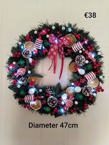 Christmas door wreath