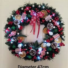 Christmas door wreath