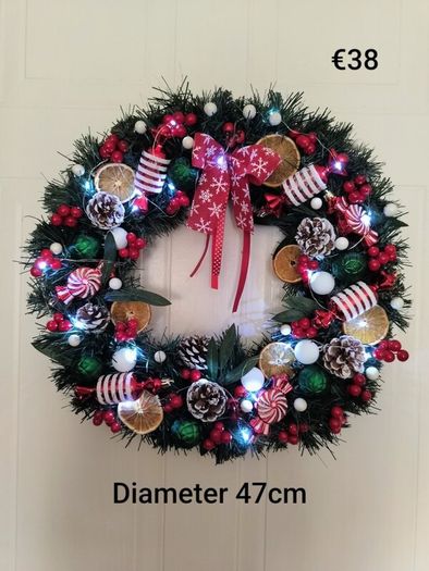 Christmas door wreath