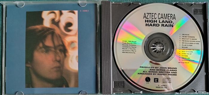 Aztec Camera - High Land, Hard Rain CD (1991) US Release Alternative Indie Pop Rock EX+