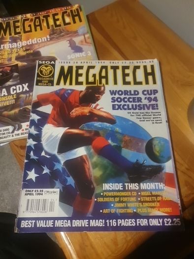 Retro Sega Magazine.