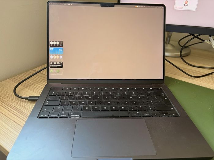 14-inch MacBook Pro in Space Black with M5 chip