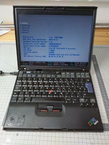 IBM ThinkPad X40 laptop