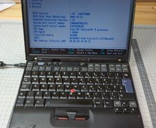 IBM ThinkPad X40 laptop