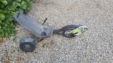 Pro 100 rocker fire trike go kart