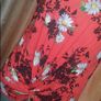 Red floral top from Dunnes size UK18 EUR46 Postage included Image 3