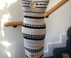 H&M knitted dress, new, size S