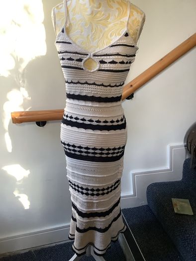 H&M knitted dress, new, size S