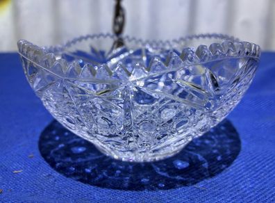 Vintage Potpourri cut glass bowl