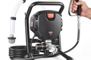 Stand Airless Paint Sprayer, 750W 3000PSI High Efficiency Electric Airless Sprayer, Fine And Even Painting Effect, Handheld Paint Sprayers for Home Interior and Exterior Furniture and Fences