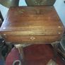Victorian Walnut Inlaid Writing Slope Image 9