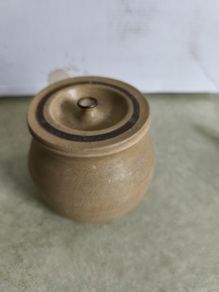 Suger Bowl With Lid By Curragh Handthrown Pottery