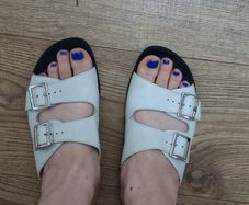 White Sandals