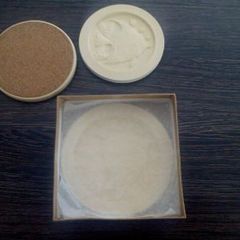 4 Terracotta Coasters.