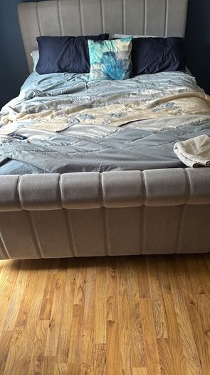 sleigh bed ottoman