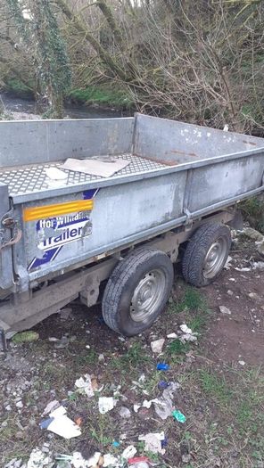 Ifor williams tipper trailer