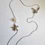 Brand New Pearl & Starfish Pendant Necklace Image 6