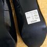 Black patent peep toe shoes Image 6
