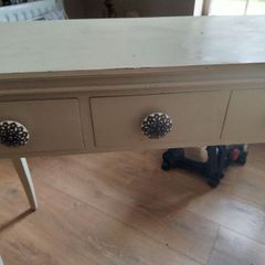 hall table upcycled