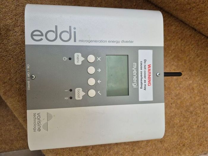 Solar Power Eddi Diverter