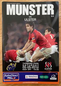 2012 Munster v Ulster - RaboDirect Pro12 Programme