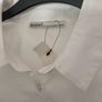 shirt bnwt white cropped shirt size 14 with crochet inserts Image 9