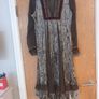 Vers Vintage Crushed  Velvet  Dress. S.12. Image 2
