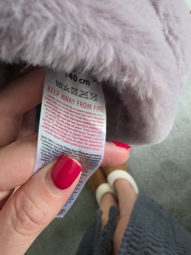 Lilac Hooded Fleece Jacket