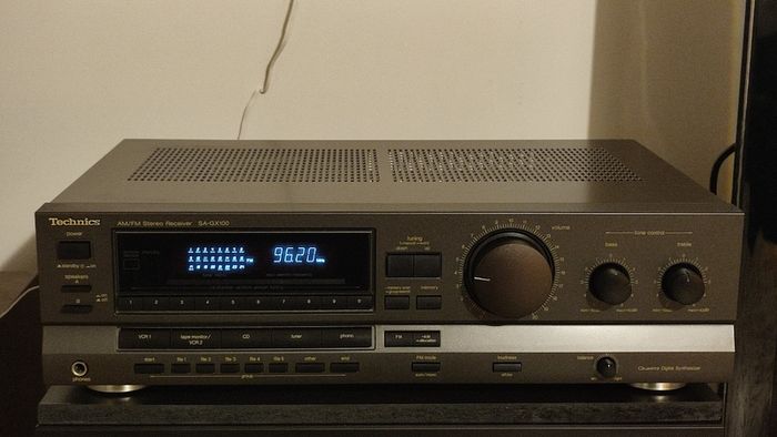 TECHNICS SA-GX100 Receiver/Amplifier. VGC. Cleaned