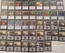 MTG Magic The Gathering Black Horror Deck