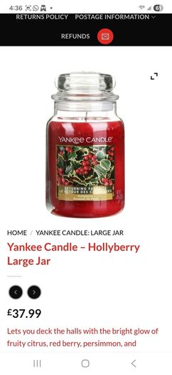 Yankee candle