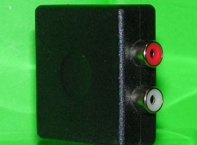 Digital Audio Signal Adapter to Analog L/R - Jack to Cinch Adapter