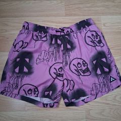 ladies bershka swim shorts size l