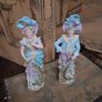 Vintage Bisque Porcelain Figurines Image 4