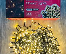 200 Warm White LED Chaser Lights