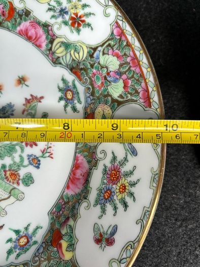 Vintage Oriental Hand Painted Plate