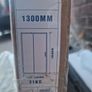 shower door black slider 1300mm Image 10