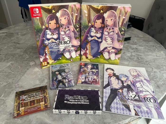 Re Zero Nintendo switch collector edition
