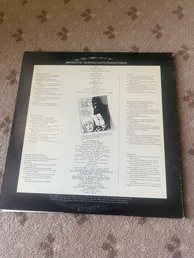 Big brother & Holding Company 1971 How Hard it is