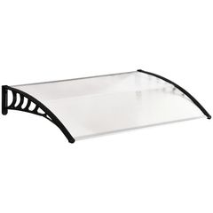 0.9 x 1.2 m Window Awning Door Canopy Modern Polycarbonate Cover Outdoor Rain Snow Sunlight Protection Hollow Sheet