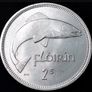 [#2539] - Ireland 1966 | Irish 2s | Irish Florin | Salmon | KM.15a | UNC Image 2