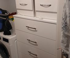 chest with drawer two bedside lockers