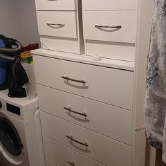 chest with drawer two bedside lockers