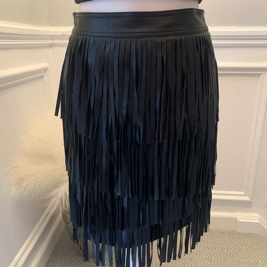 Loavies faux leather skirt. Size S