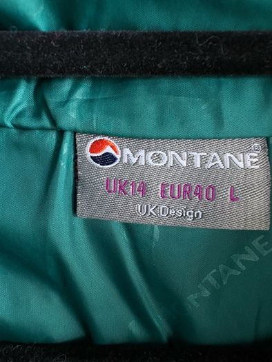 Montane Womens Hooded Puffer Full Zip Pertex Primaloft Jacket UK14