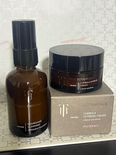 True botanicals Chebula extreme cream and nourishing cleanser