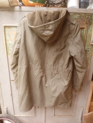 vintage German army parka