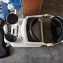 Meta Quest 3 with charging dock, rechargeable batteries, extra lenses, the back strap Image 3